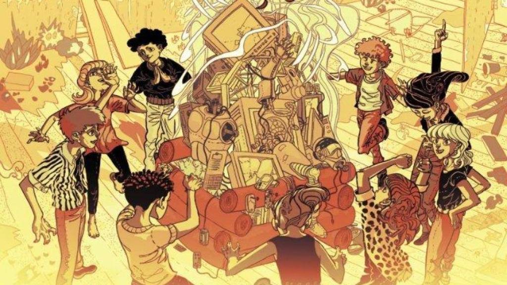 Cartel de Foster The People del espectáculo que darán en A Coruña