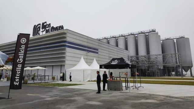 Vista parcial de la nueva planta de Estrella Galicia.
