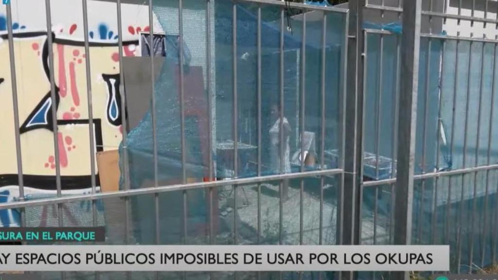 Los okupas tienen acumulada mucha basura.