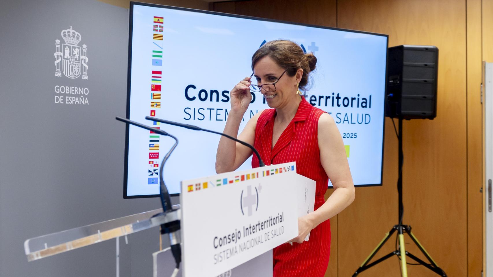 Mónica García, ministra de Sanidad.