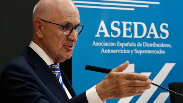 El presidente de Asedas, Josep Antoni Duran i Lleida, en la presentación del IX Observatorio de Comercio Electrónico en Alimentación