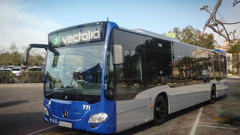 Un autobús interurbano de Alicante en una imagen de archivo