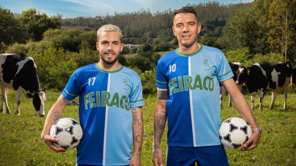 David Mella e Iago Aspas.