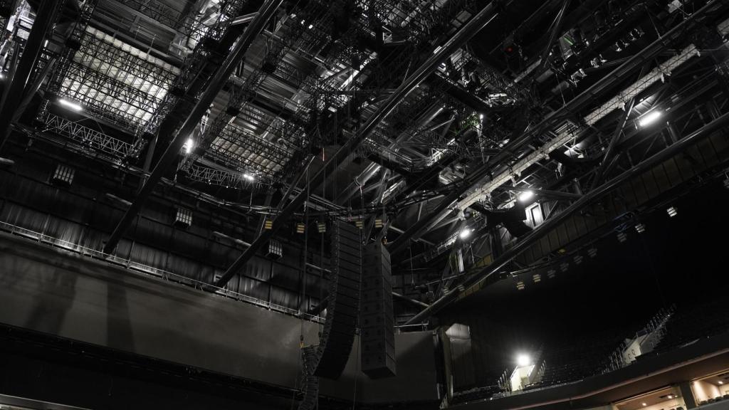 Equipo de sonido del Roig Arena. Raquel Granell