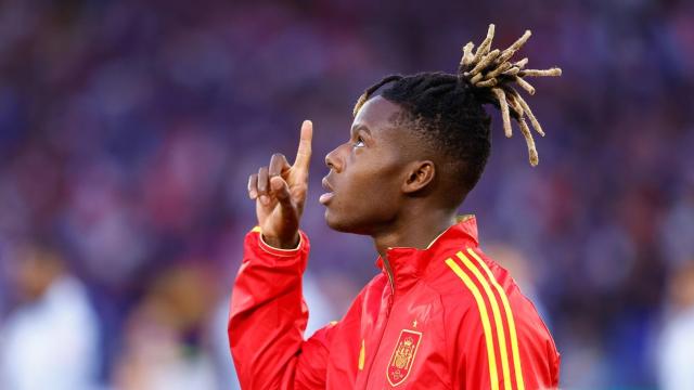 Nico Williams, con la Selección