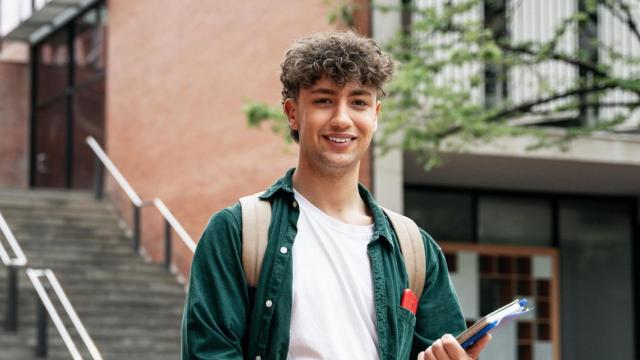 Imagen de archivo de un estudiante