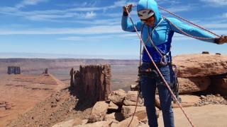 Nieves Gil, alpinista aragonesa.