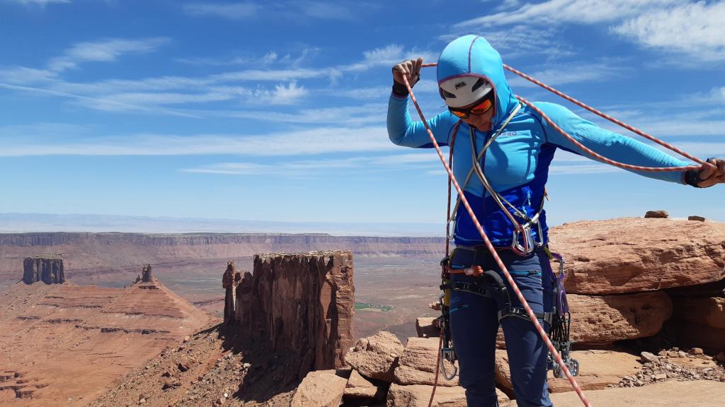 Nieves Gil, alpinista aragonesa.