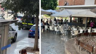 Unas imágenes tras el tiroteo.