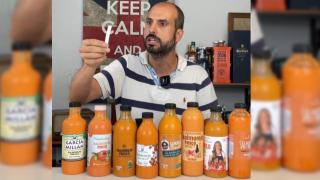 Sergio Estévez, durante la prueba de los salmorejos.