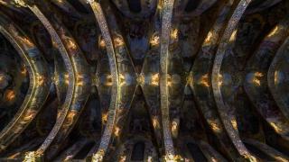 Espectáculo de luces en la 'Capilla Sixtina valenciana'. Parroquia de San Nicolás