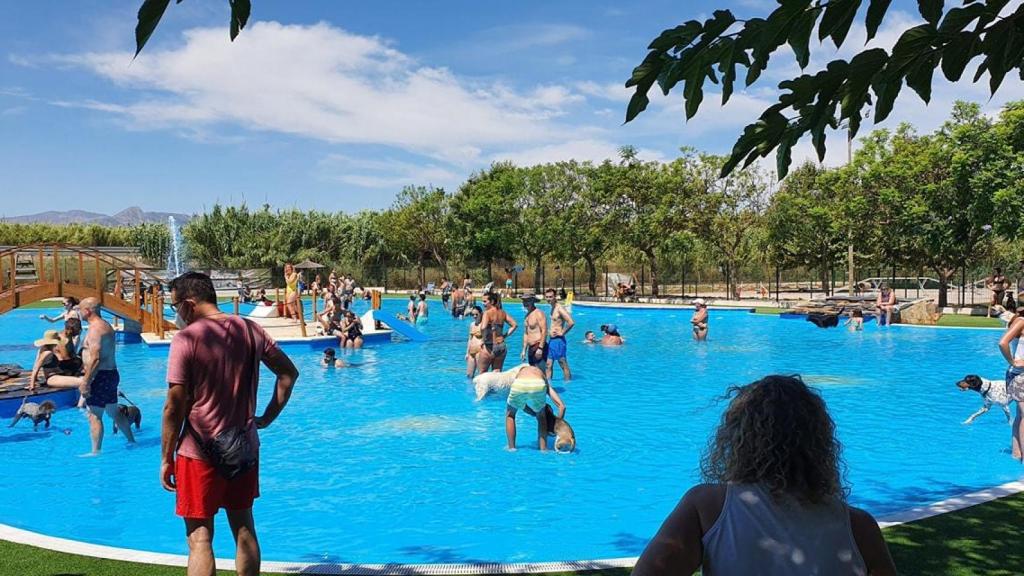 Así es el ambiente del AquaCan de Trust Resort