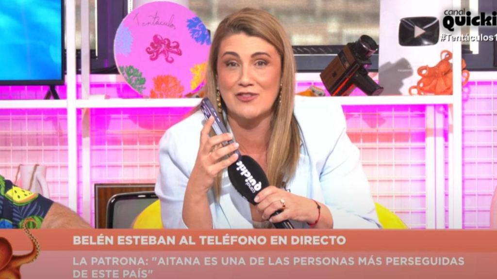 Carlota Corredera en 'Tentáculos'.