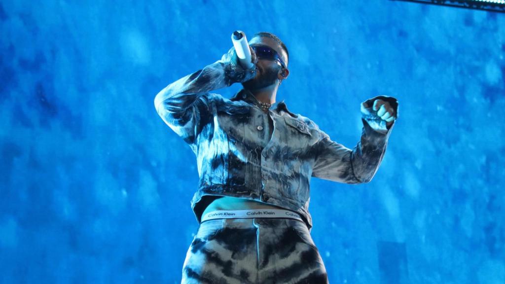 Imagen de Manuel Turizo en un concierto en México en 2023.