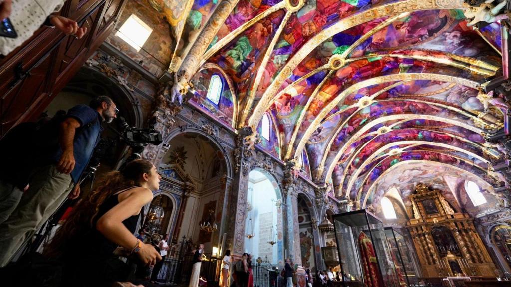 Presentación de 'La luz de San Nicolás'. EE