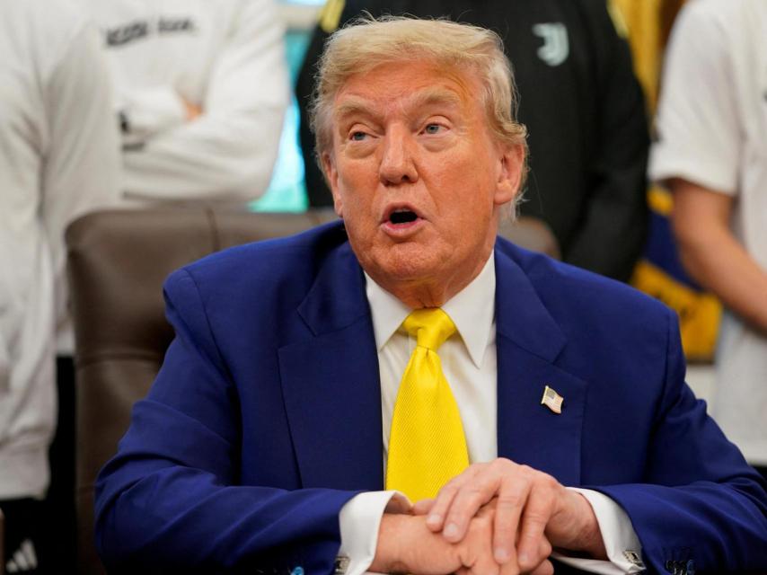 El presidente de Estados Unidos, Donald Trump, en el Despacho Oval de la Casa Blanca.