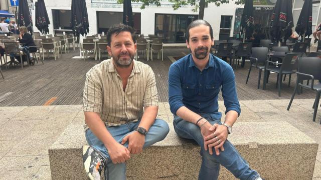 César y Pablo, responsables de La Urbana y del Redrum.