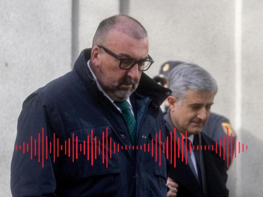 Koldo García y su exabogado Ismael Oliver.