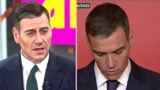 Carlos Latre como Pedro Sánchez en 'El programa de Ana Rosa.