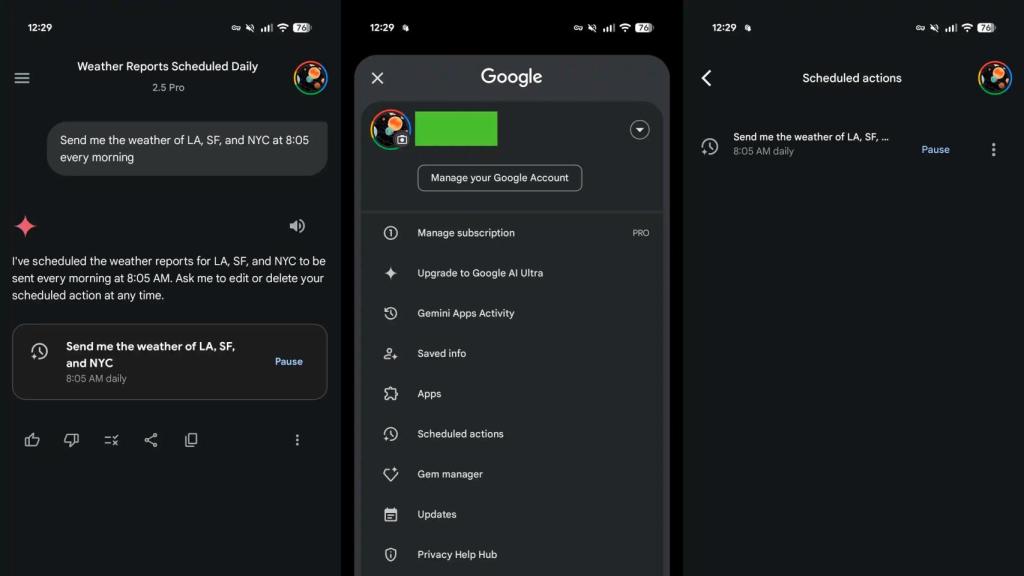 Acciones Programadas en Android