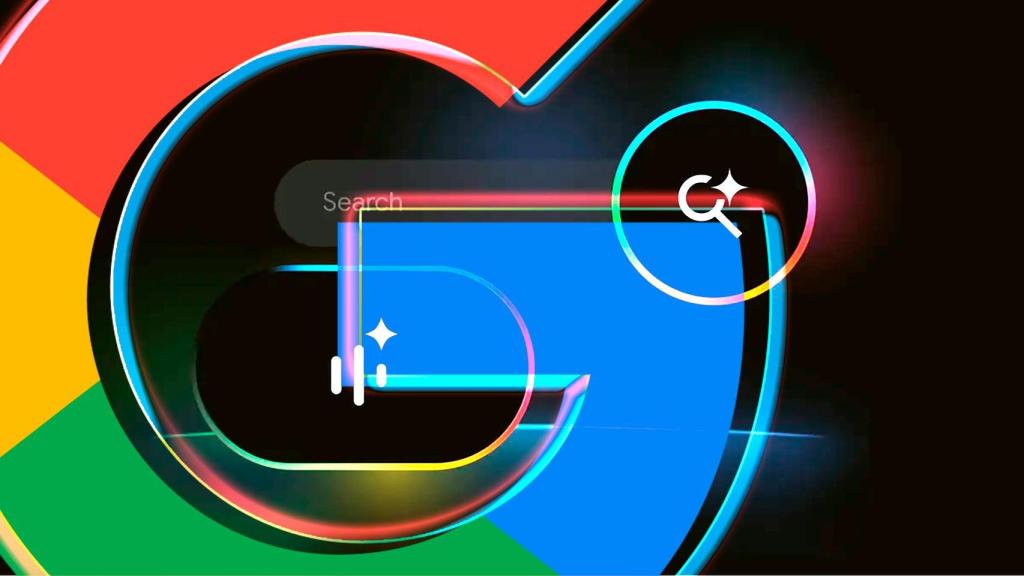 Fotomontaje inspirado en Search Live