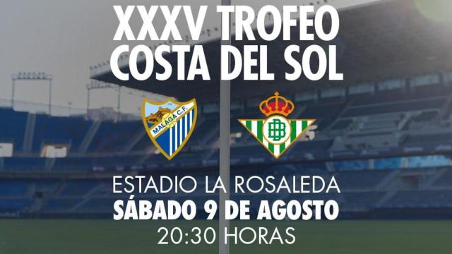 Cartel del XXXV Trofeo Costa del Sol