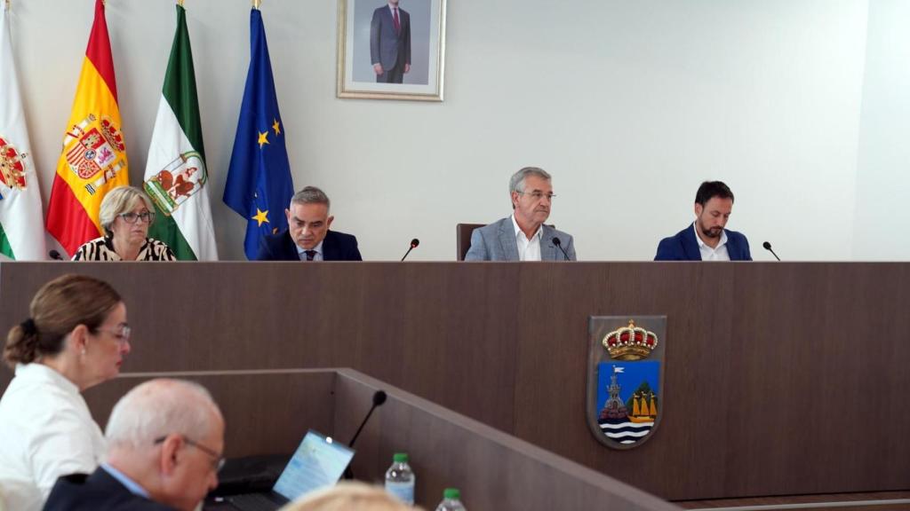 El Pleno del Ayuntamiento de Estepona este jueves.