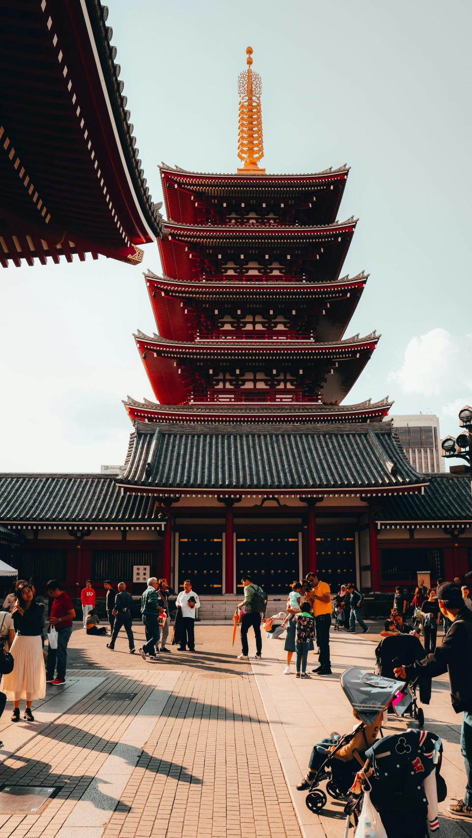 La pagoda del templo Sensoji.