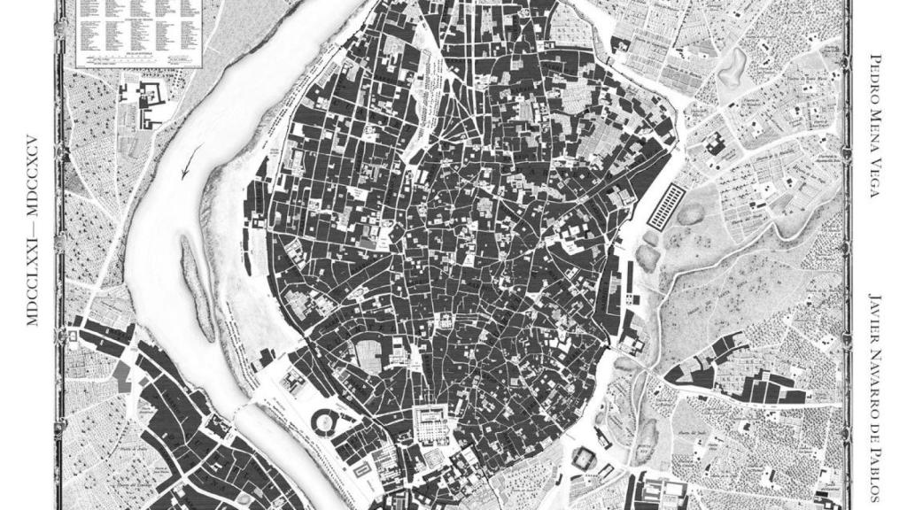 El mapa de los investigadores sevillanos.