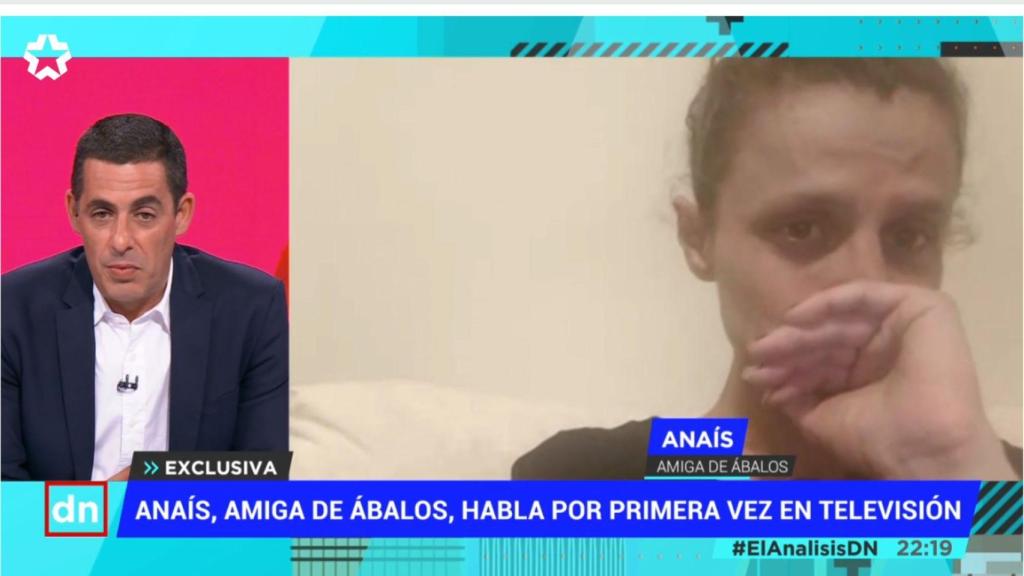 Anaís, amiga de Ábalos, en Telemadrid