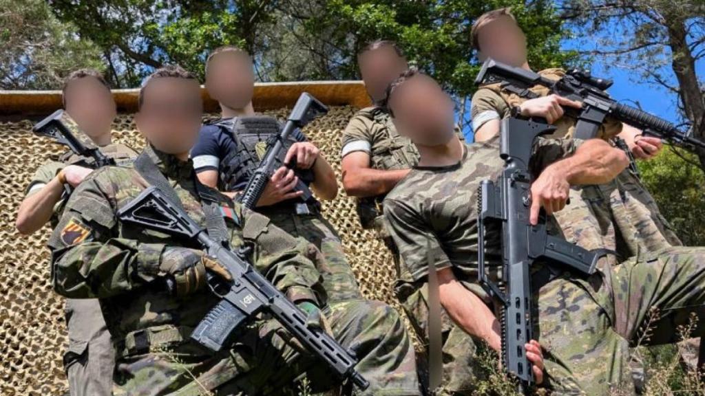 Entrentamientos de la Unitat Especial de Catalunya.