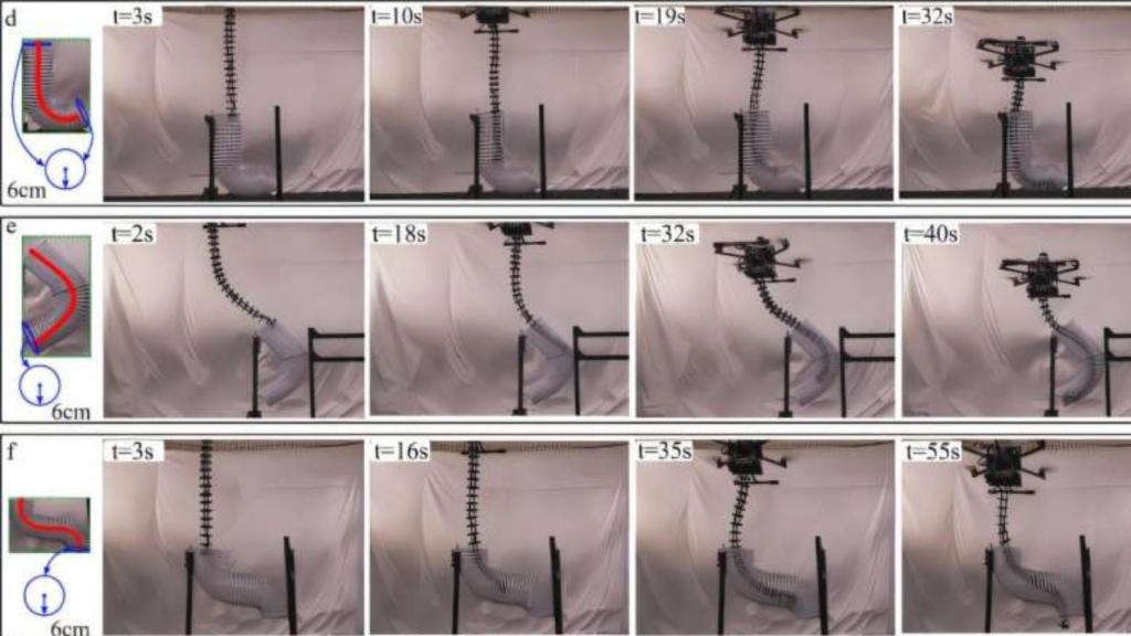 Pruebas en laboratorio con el dron AET.