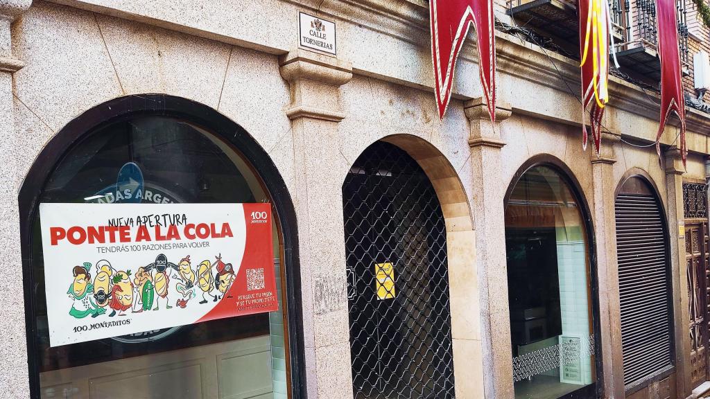 El local de la calle Tornerías donde abrirá un '101 Montaditos'.