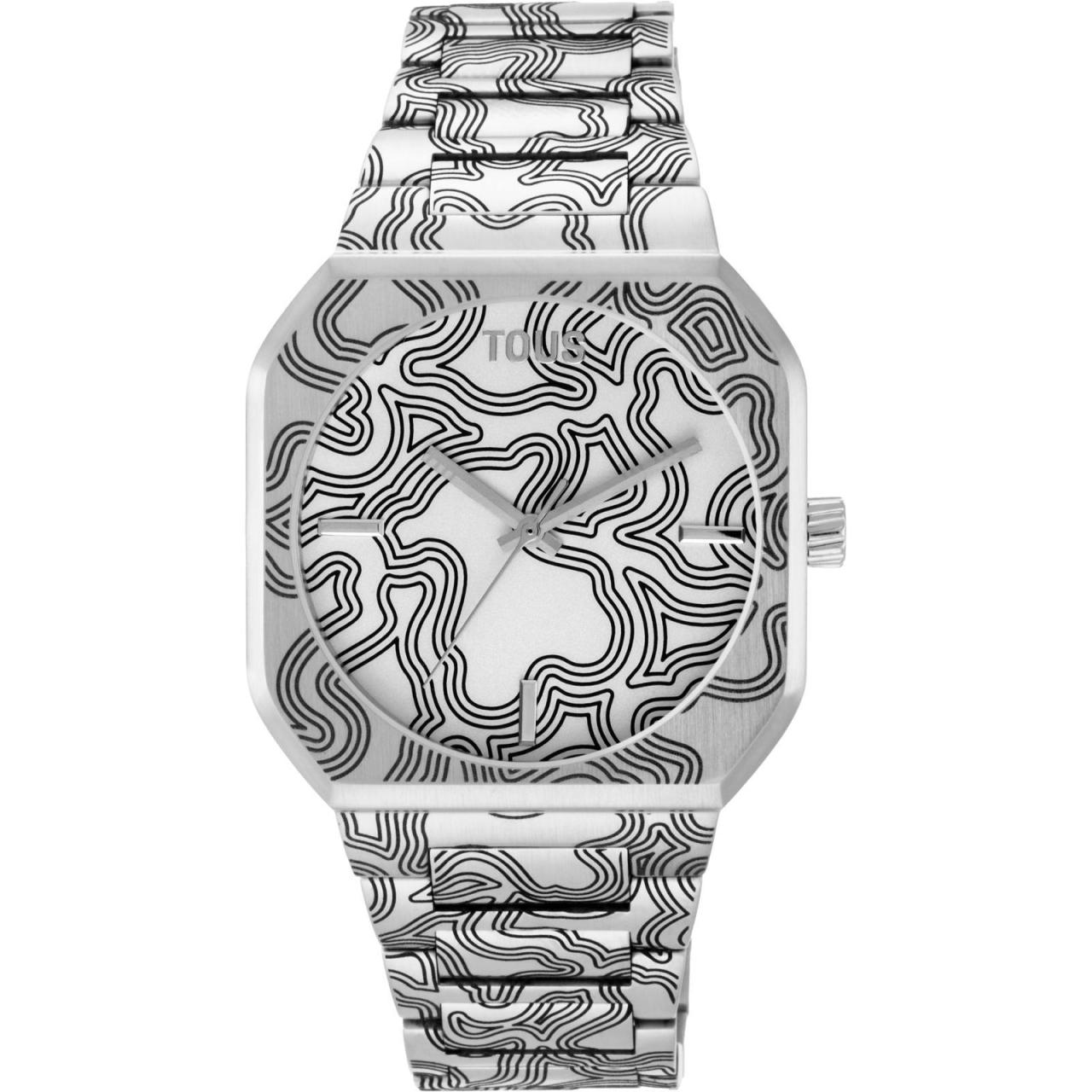 Detalle del modelo plateado de TOUS.