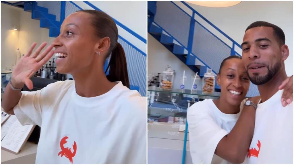 Nuevo proyecto empresarial de Ana Peleteiro, primero con su pareja y entrenador Benjamin Campaoré