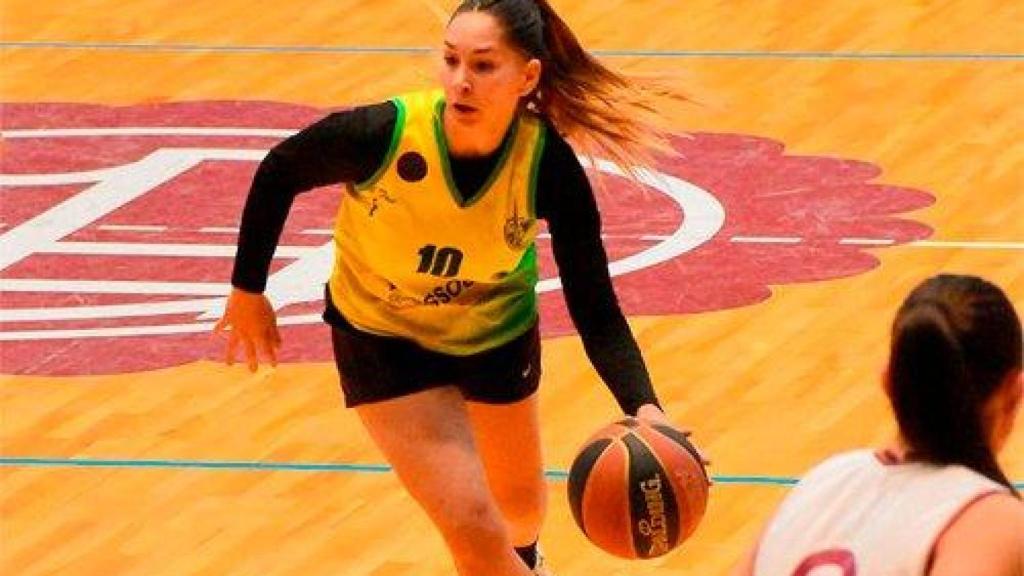 Wanda López, durante un partido.