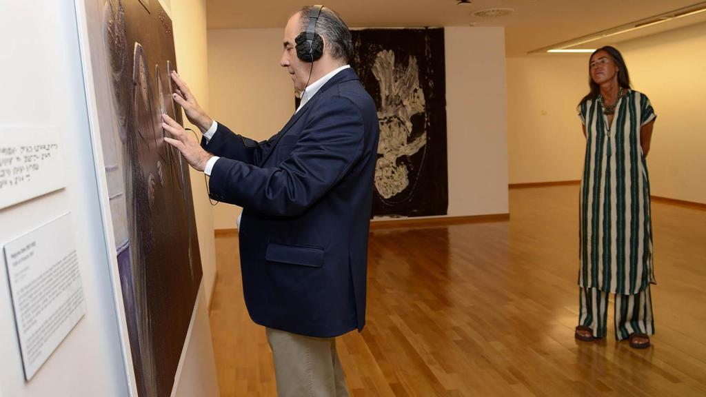 Instante de la visita.