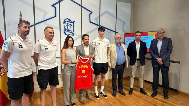 Presentación del 'Torneo Alimentos de Valladolid', en el que la selección española U20 de baloncesto se medirá a República Checa y Polonia