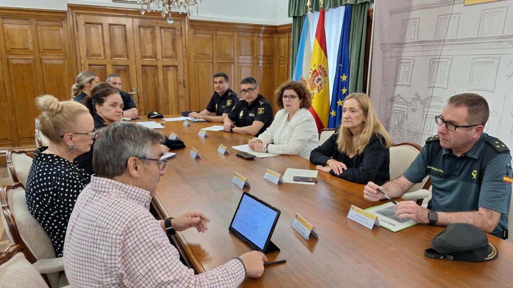 Instante de la reunión.