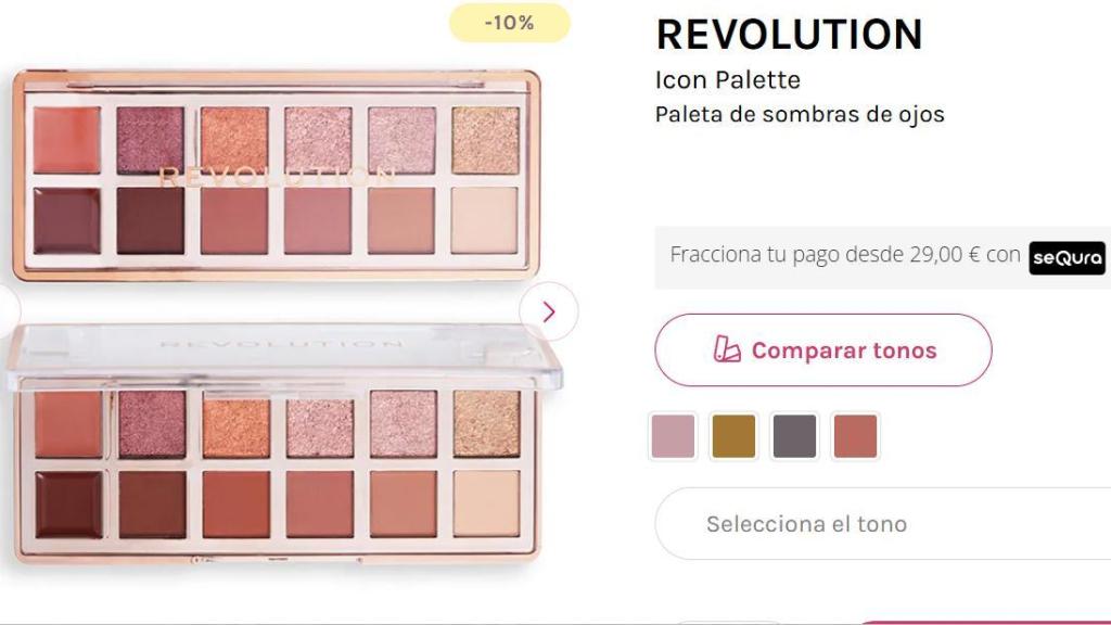 The True Icon de Makeup Revolution.