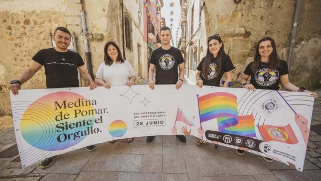 Medina de Pomar se prepara para celebrar el Día del Orgullo LGTB+