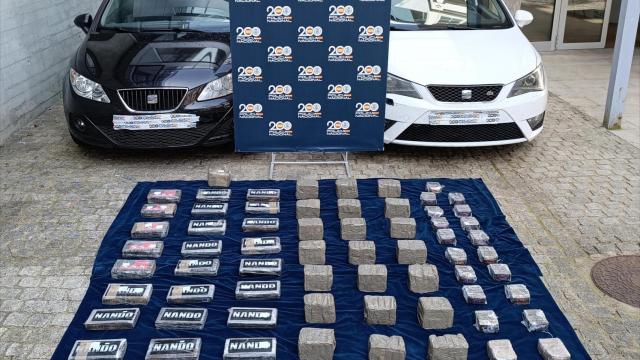 Golpe al narcotráfico en Vigo: dos detenidos y más de 70 kilos de droga incautados