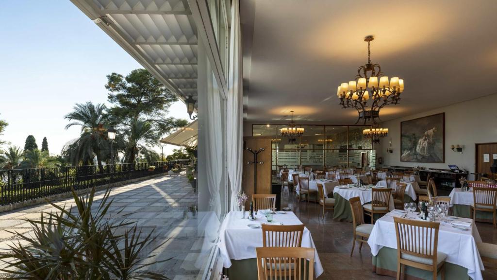 Restaurante del Parador de Córdoba.