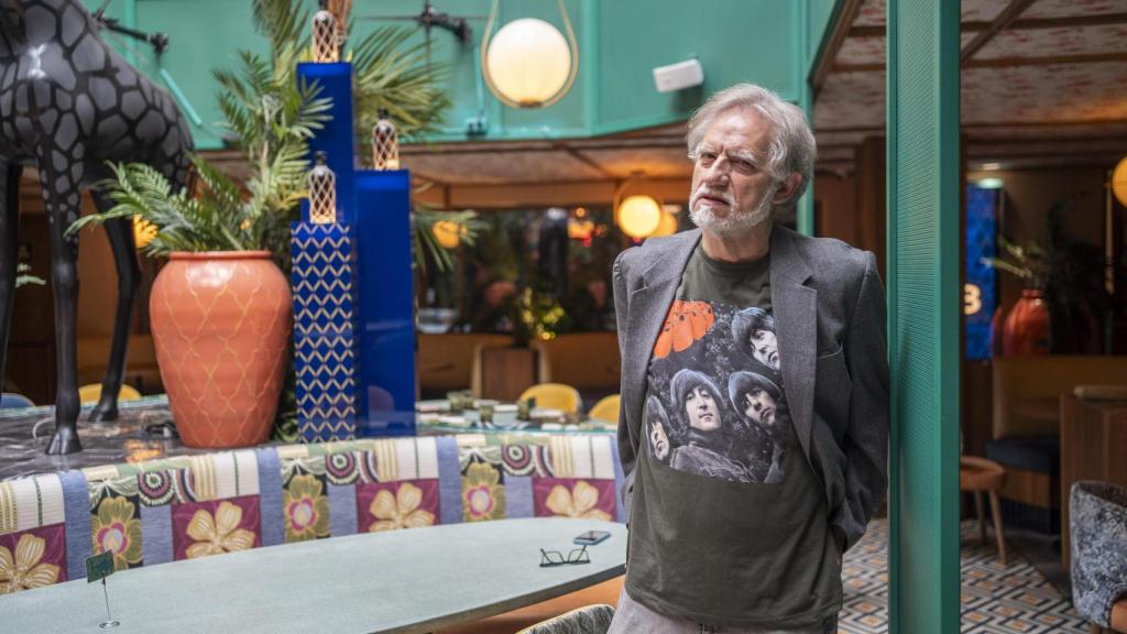 Nancho Novo durante la entrevista con EL ESPAÑOL.