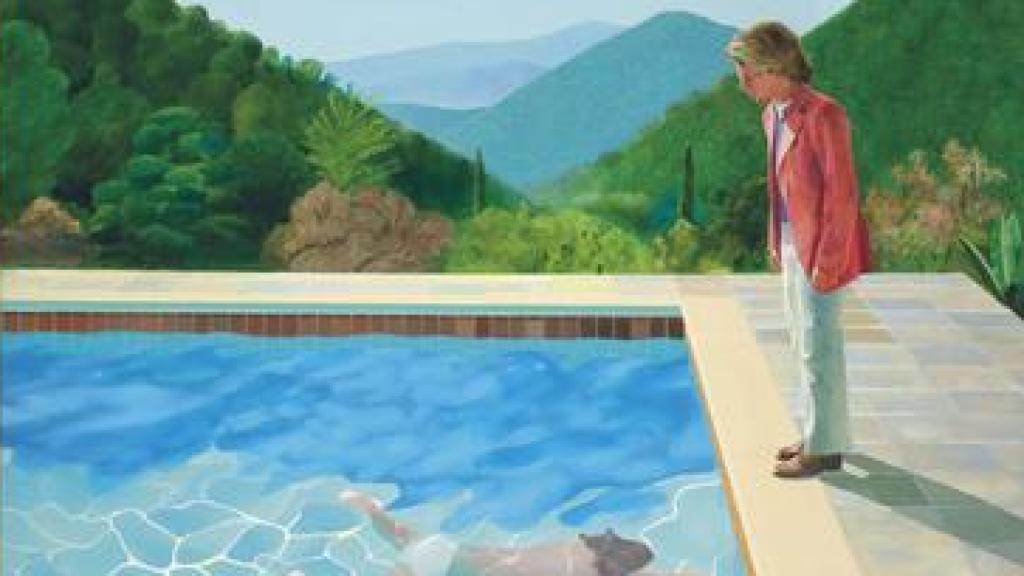 'Portrait of an Artist (Pool with Two Figures)', David Hockney.