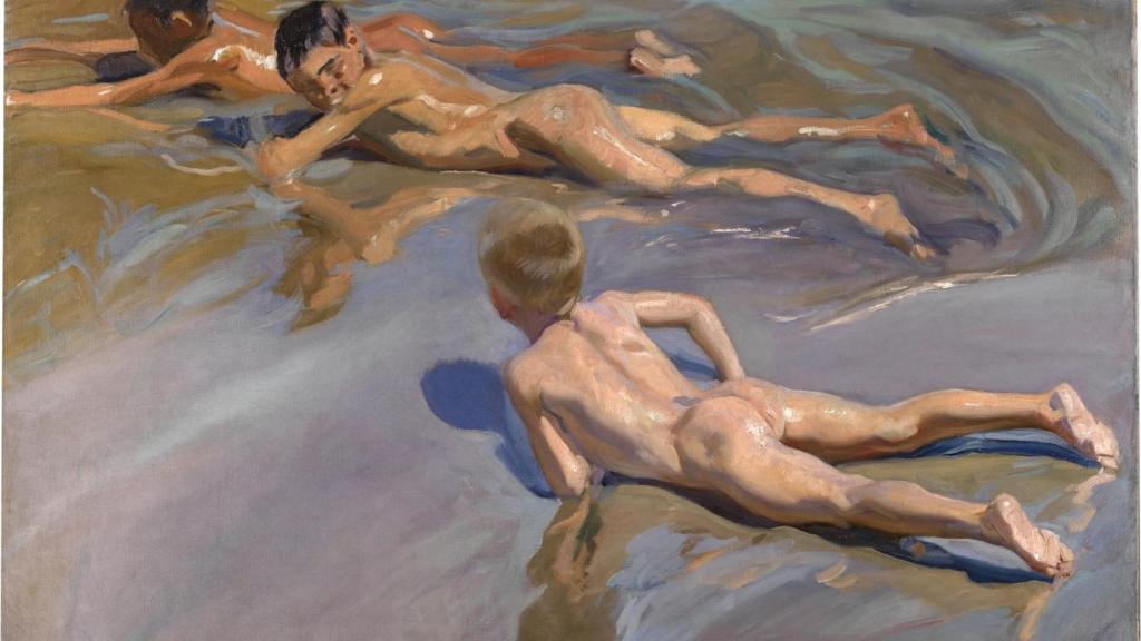 Chicos en la playa, Sorolla.