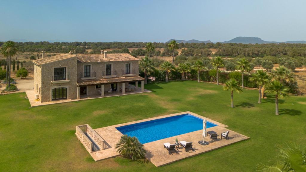 Vista aérea de una de las fincas de The Balance en Mallorca, a la que ha podido acudir EL ESPAÑOL.