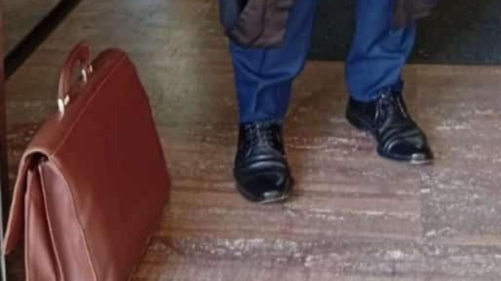 Imagen del maletín desaparecido.