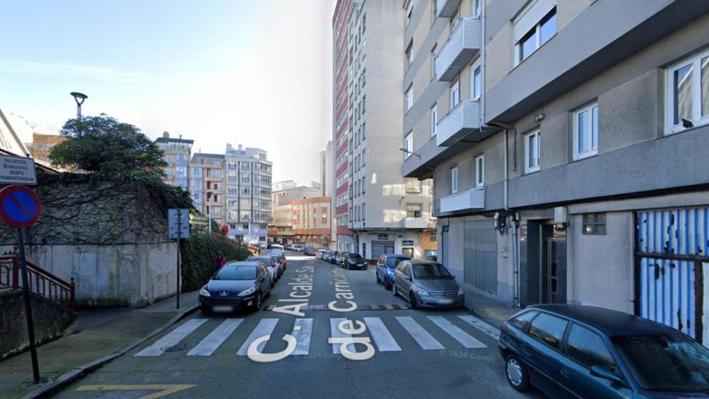 Calle Alcalde Sanjurjo en A Coruña.
