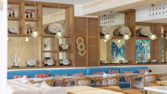 La sala del restaurante Salicornia.